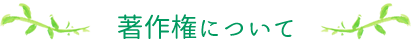 著作権について