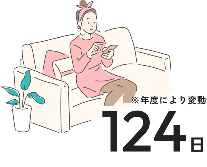 124日